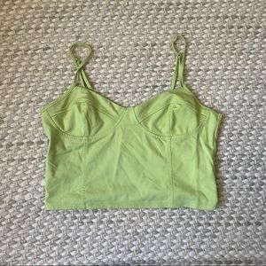 Bustier crop top